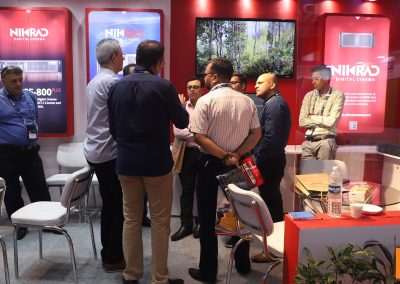 شرکت نیک راد در نمایشگاه سینمایی هند